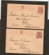 Lot Entiers (4) Obl PETERSFIELD - Stamped Stationery, Airletters & Aerogrammes