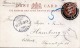 ENGLAND 1896 - Ganzsache Nachporto (T-Stempel) Gelaufen Von Brighton Nach Hamburg - Briefe U. Dokumente