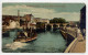 SARREGUEMINES---La Sarre Et Le Pont Des Alliès (animée, Beau Bateau à Vapeur ) N°19 éd Bergeret--colorisée - Sarreguemines