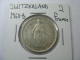 SWITZERLAND SWISS 2 FRANCS 1960 B KM 21 SILVER LOT 27 NUM 25 - Autres & Non Classés