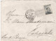 1906 CENT.15 CON ANN. TARGHETTA ESPOSIZIONE MILANO E RETRO ANN.PIETRAGALLA POTENZA - Storia Postale