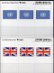 In Farbe 2x3 Flaggen-Sticker Großbritannien+UNO 7€ Kennzeichnung Alben Buch Sammlung LINDNER 660+656 Flag Of Britain ONU - Musik