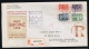 Netherlands  FDC E10 1952 Closed Flap Registered To Australia, Arr. Cancels - FDC