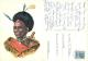 Kikuyu Dancer, Kenya Postcard Posted 1975 GB Stamp BFPO 1043 FIELD POST OFFICE Sapra Studio - Kenya