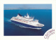 CROWN ODYSSEY - ORIENT LINES - The Elegant Crown Odyssey At Sea - Excellent - Dampfer