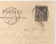 RARE DAGUIN SOLO, PARIS GARE ST LAZARE Sur CARTE POSTALE SAGE. - 1877-1920: Période Semi Moderne