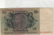 Billets - B1187 - Allemagne - 50 Reichsmark  ( Type, Nature, Valeur, état... Voir  Double Scan) - 50 Mark