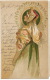 Solomko Art Nouveau 1900 Croix Rouge Vers St Haon Loire Red Cross Russian Card - Solomko, S.
