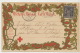 Solomko Art Nouveau 1900 Croix Rouge Vers St Haon Loire Red Cross Russian Card - Solomko, S.