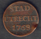 Netherlands - Utrecht - 1 Duit (1768)  - Provincial Coinage - Provinzen