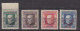 L2926 - TCHECOSLOVAQUIE Yv N°209/12 * - Unused Stamps