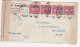 Czech Sokol Americky American Falcon Gymnastic 2 Censored Letter By Rudis-Jicinski 1916 To Bern - Altri & Non Classificati