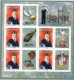 France 3305a Harry Potter 3 Sheets Of 5 Stamps + 5 Labels MNH Cv70.00 - Cinema