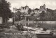 CPA BERNBURG- CASTLE, RIVER, BOATS - Bernburg (Saale)