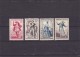 FRANCE   1953  Y.T. N° 943  944  956  957  NEUF*  Charnière Ou Trace - Unused Stamps