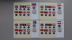 UNO-Wien 477/84 TAB Maximumkarte MK/MC, ESST, Flaggen Und Münzen Der Mitgliedsstaaten - Cartes-maximum