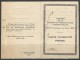 EGYPT International Aeronautical Federation Congress 1933 Press Identification Card - Lettres & Documents