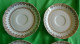 Vintage German Pottery Germany WINTERLING MARKTLEUTHEN Bavaria 4 Pcs. Of Saucer Gold Trim - Winterling (DEU)