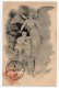 Ca1900 Fairy Angel Wiht Children Artist Signed Vintage Original Postcard Cpa Ak (W4_106) - Angeles