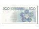 [#255475] Belgique, 500 Francs, Type Constantin Meunier - 500 Frank