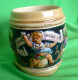 Vintage Germany German Pottery BEER MUG - Fabrikmarkt Foreign " Trink Klar Ist " - Other & Unclassified