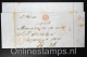 Great Brittain 1856 Complete Letter Manchester  To Amsterdam The Netherlands, Nice Cancels - Poststempel