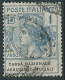 1924 REGNO USATO PARASTATALI 1 LIRA CASSA NAZIONALE ASS. SOCIALI - ED419 - Franchise