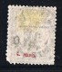 GUADELOUPE  1884  Groupe 35 C. Surchargé G.P.E. 25 C. Cadre Rectiligne Yv 2  Signé L. Miro - Used Stamps