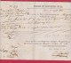 LETTRE DES FORGES ET FONDERIES D UZA  //  POUR LIPOSSEY  //  19 AOUT 1831 - 1801-1848: Précurseurs XIX