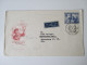 1956 Luftpost In Die DDR Zensurstempel?? Sonderstempel - Brieven En Documenten