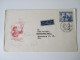 1956 Luftpost In Die DDR Zensurstempel?? Sonderstempel - Cartas & Documentos