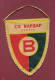 W10  / SPORT - FK Vardar Skopje - Soccer Fussball Calcio - 10 X 12.5 Cm.  Wimpel Fanion Flag Macedonia Macedoine - Other & Unclassified