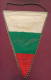 W14  / SPORT  INTERNAT. Rhythmic Gymnastics Rhythmische Sportgymnastik 1977 - 15 X 21.5 Cm. Wimpel Fanion Flag Bulgaria - Ginnastica