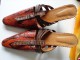 VINTAGE : PAIRE DE CHAUSSURES REPTILE TAILLE 37 - Zapatos