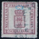 Rostock Auf 2 Shillinge Magenta - Schwerin Nr. 6 A Mit PF VI - Pracht - Mecklenbourg-Schwerin