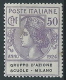 1924 REGNO PARASTATALI SCUOLE MILANO 50 CENT MNH ** - ED421-3 - Franchise