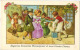 Delcampe - Lot 7 Cartes ILLUSTRATEUR Non Signé Scène Enfants Boys Girls  Adultisés Et Embourgeoisés - Enfant Mondain Bourgeois - 1900-1949