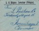 Poland S. H. WEGNER, JAROSLAW (Pologne) 1926 Cover To Denmark Vawel-Schloss Pair Paare Stamp (2 Scans) - Lettres & Documents
