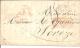 USA011/  Brief, New Orleans 1850 Nach Soreze Via Calais, Mit Textinhalt. Prepaid 5 C, Taxed In Frankreich 15 Centimes - …-1845 Vorphilatelie