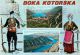 Boka Kotorska Bay Of Kotor, Montenegro Postcard Used Posted To UK 1970 Stamp - Montenegro
