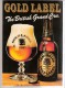 Campbell´s Christmas Gold Label- Scotch Ale-The British Grand Cru-Bière-Publicité De Table -Recto-Verso-14,5x10,5cm - Autres & Non Classés