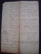 Acte Huissier Xavier PRAT 1876 Montpezat Ardeche - Manuscrits