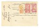 1922 Paketkarte Von Mulhouse I.E. Nach Zürich über Basel Mit Merson Und Fiscal Marke Perfin - 1853-1860 Napoleon III