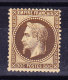 1867 Mi #29 * - Ceres # 30 * - Napoléon 30 C. D.Braun Signiert - 1863-1870 Napoléon III Lauré