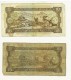 MACAU BANKNOTE, P-59d. 10 PATACAS. 1984 - CIRCULATED 2 PCS TWO PEACES - Macau