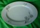 Vintage Altrohlau Porcelain Factory 1918 - 1939 MZ Czechoslovakia Oval Serving Plate 1003 5 43 - Other & Unclassified