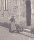 (RECTO / VERSO) COGNAC EN 1918 - MAISON DE LA NOURRICE DE FRANCOIS 1er AVEC PERSONNAGE - Cognac