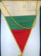 W159 / SPORT -  Table Tennis Tischtennis Umpires RUSE 1973 - 23 X 27.5 Cm.  Wimpel Fanion Flag  Bulgaria Bulgarie - Tenis De Mesa