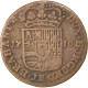 Monnaie, Pays-Bas Espagnols, NAMUR, Philip V Of Spain, Liard, 1710, TB+, Cuivre - Países Bajos Españoles