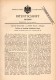 Original Patent - Orthopädisches Korsett , Corset , Corsage  , 1882 , A. Wächter Und E. Holz In Berlin , Orthopädie !!! - Chemisettes & Culottes